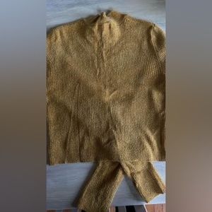 Forever 21, size L mustard yellow,  long sleeve sweater